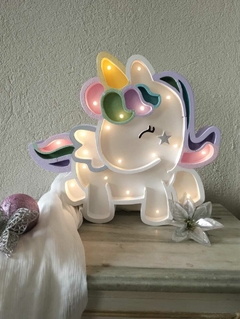 Unicornio Estrella Lámpara Decorativa