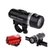 LANTERNA PARA BICICLETA COM 8 LEDS A PILHA GB56023 MILENIO BRASIL