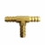 TEE LATAO PARA LIGAR 2 FOGOES 1/4 BM