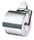 SUPORTE PARA PAPEL HIGIENICO DAIVAK COM TAMPA COM VENTOSA CROMADO 642 - Eletro Ciclo