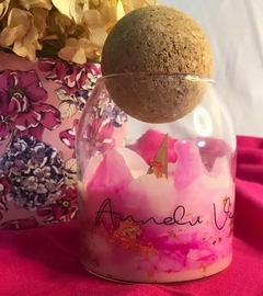 Vela Quartzo Rosa