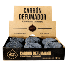 Carbón redondo defumador neutro sagrada madre