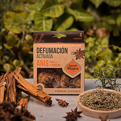 pastilla defumación activada Sagrada madre
