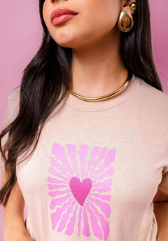 T-Shirt - Coração - comprar online