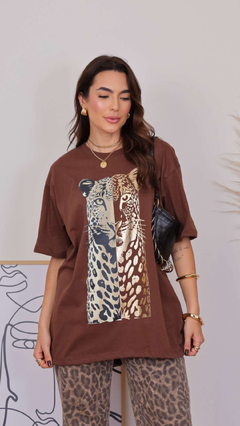 Camisão Onça Metalizada Marron