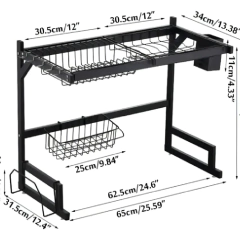 Rack Organizador de Bacha | 65 cm - Doble Nivel en internet