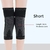 1Pair Gym Compression Knee Pad with Strap Basketball Volleyball Knee Support Bra - loja online