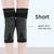 Imagem do 1Pair Gym Compression Knee Pad with Strap Basketball Volleyball Knee Support Bra