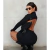 VESTIDO CANELADO MANGA LONGA - comprar online