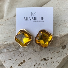 Brinco Cristal (Amarelo)