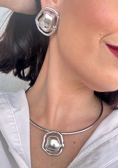 Conjunto Organic (prateado)