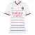 Camisa do milan 2022 branca com listras vermelhas na horizontal puma torcedor masculino