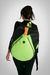 Mochila negra/pistacho - comprar online