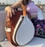 Mochila de ecocuero combinada Terra/Blanca en internet