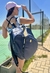 Mochila azul/ negro - comprar online