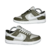 Dunk Low Verde Cinza e Branco