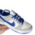 Dunk Low Cinza Branco e Azul - comprar online