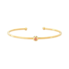 Bracelete Ponto Safira Rosa