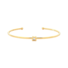Bracelete Quadrado Cristal
