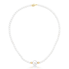 Choker Pérolas Shell