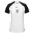 Camisa do Corinthians 2025/26 feminina branca com mangas pretas e símbolo do clube no peito