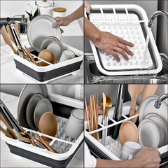 SECAPLATOS PLEGABLE DE SILICONA - comprar online