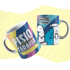 Caneca Flork Profissão - Fisioterapia