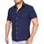 SOCIAL TRICO ROMA - AZUL MAR - comprar online