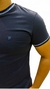 BÁSICA GOLA E PUNHO - AZUL MARINHO - comprar online