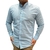 CAMISA LINHO SELECT ML PADRE - AZUL