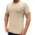 T-SHIRT GOLA REDONDA - BEGE