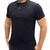 GOLA HENLEY DEEP TEXTURIZADA - PRETO