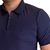 GOLA POLO ZIPER STAND - AZUL MARINHO - comprar online