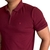 GOLA POLO ZÍPER STAND - BORDO - comprar online