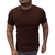 T-SHIRT BALY TEXTURIZADA - MARROM
