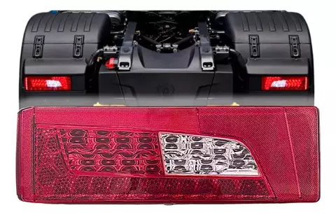 LANTERNA TRASEIRA SCANIA LADO ESQUEDO LED S5/S6 COD:LSE MARCA ASX
