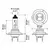 LÂMPADA H7 24V 70W ORIGINAL HELLA - TP DISTRIBUIDORA DE PEÇAS LTDA