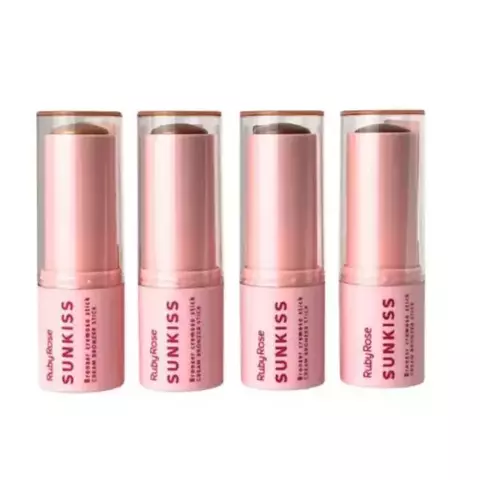 Bronzer Cremoso Stick Sunkiss Linha Rosa Ruby Rose