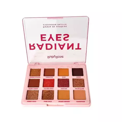 Paleta de Sombras Radiant Eyes Linha Rosa