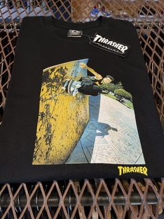 Remera Thrasher Wallrise - Switch Skate Shop