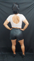 SHORT PLISSADO COURO FAKE - loja online