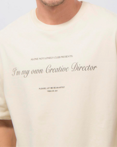 Remera Creative Director Oversize - comprar online