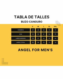 Buzo Cuello redondo friza estampa frente y Espalda Sol - Bross - ANGEL FOR MEN'S