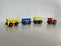 Tren de madera imantado - comprar online
