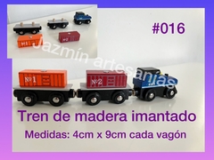 Tren imantado con encastre
