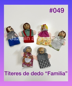 Títeres de dedo “Familia”