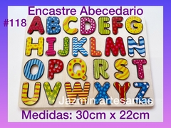Encastre abecedario