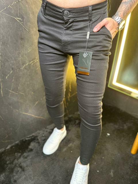 Calça Sarja Preta Codi