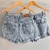 Short jeans marmorizado - comprar online