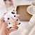 Biscoitos 3d silicone caso para airpods 3 2021 3rd dos desenhos animados bonito - willeletronicos